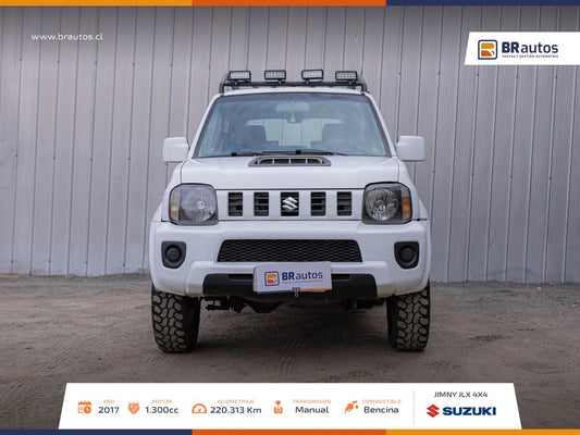 Suzuki Jimny JLX 2017 frente blanco todoterreno 4x4