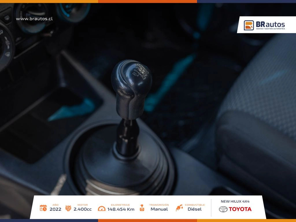 Toyota Hilux DX 2.4 Diésel 2022 | 4x4 | 7 Airbags | Los Angeles