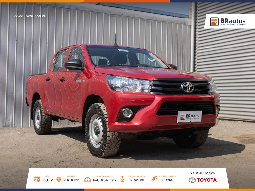 Toyota Hilux DX 2.4 Diésel 2022 | 4x4 | 7 Airbags | Los Angeles