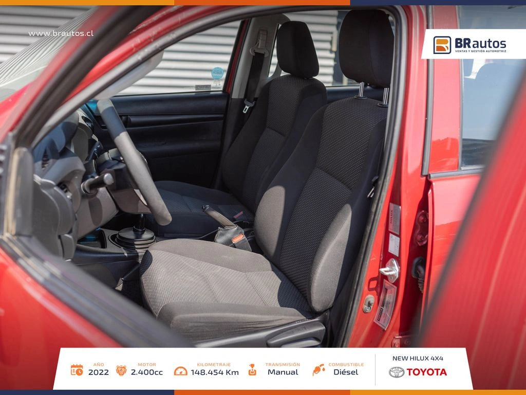 Toyota Hilux DX 2.4 Diésel 2022 | 4x4 | 7 Airbags | Los Angeles