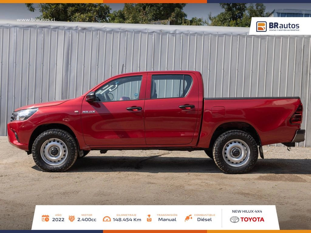 Toyota Hilux DX 2.4 Diésel 2022 | 4x4 | 7 Airbags | Los Angeles