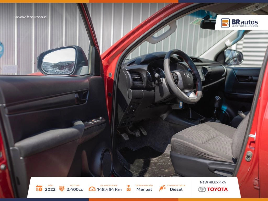 Toyota Hilux DX 2.4 Diésel 2022 | 4x4 | 7 Airbags | Los Angeles