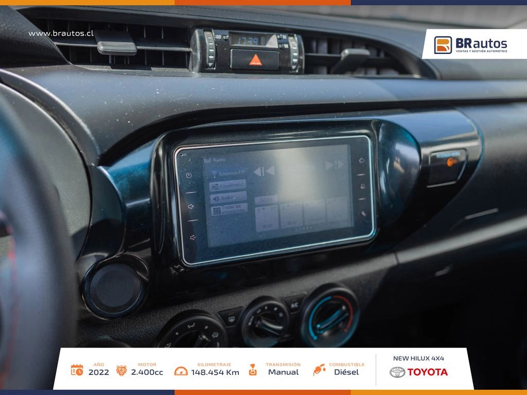 Toyota Hilux DX 2.4 Diésel 2022 | 4x4 | 7 Airbags | Los Angeles