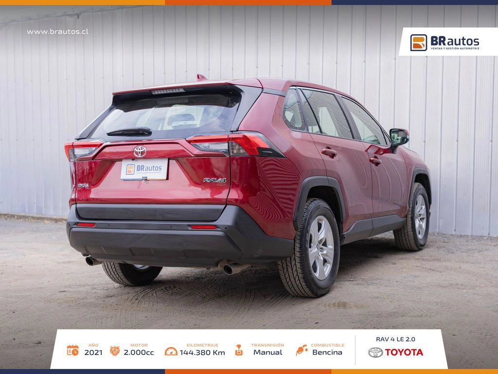 Toyota RAV4 LE 2.0 2021 | 144.388 KM | Caja 6MT | Los Angeles