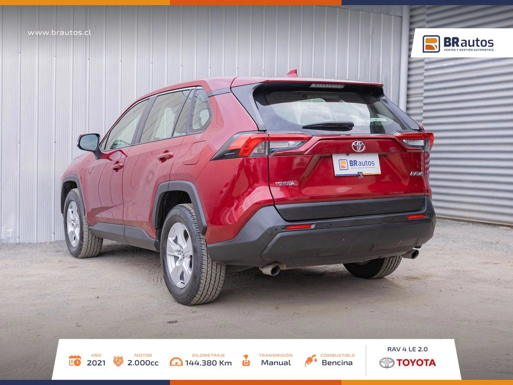 Toyota RAV4 LE 2.0 2021 | 144.388 KM | Caja 6MT | Los Angeles