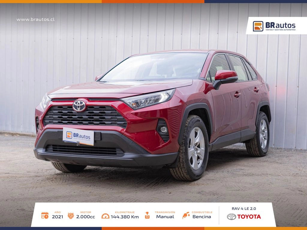 Toyota RAV4 LE 2.0 2021 | 144.388 KM | Caja 6MT | Los Angeles
