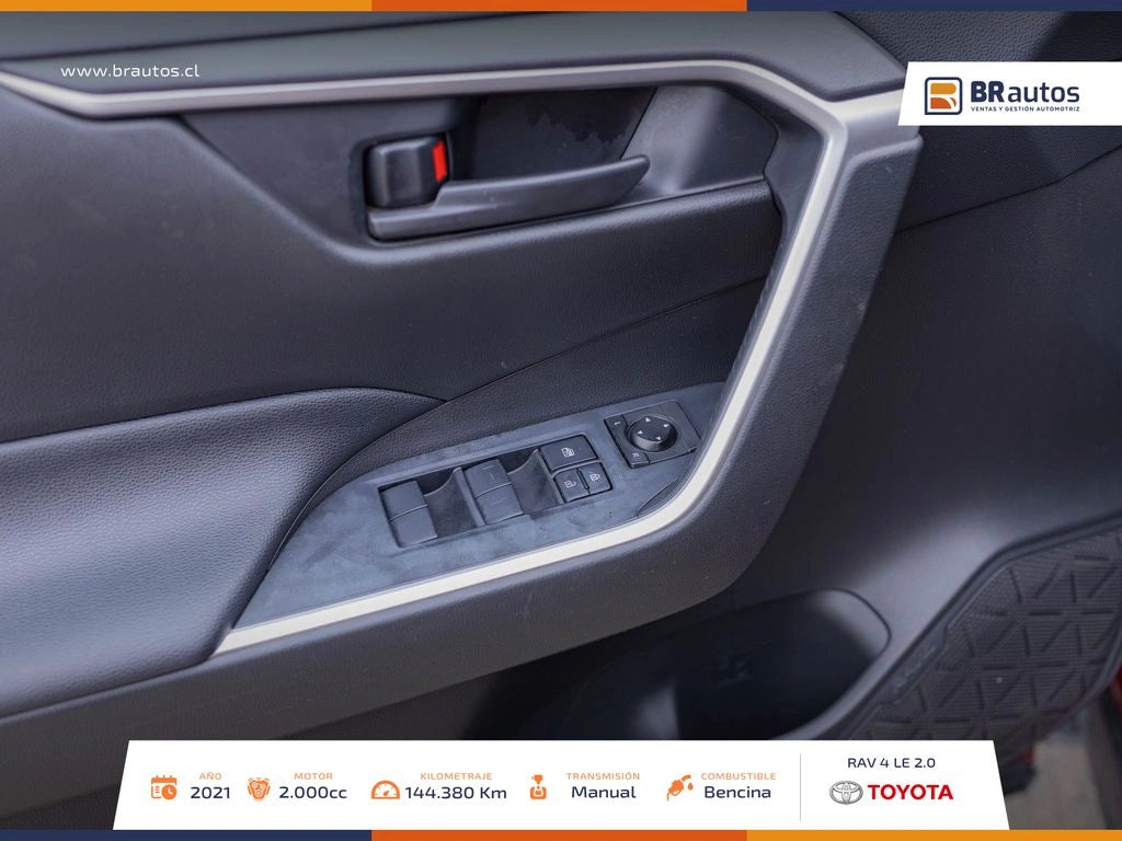 Toyota RAV4 LE 2.0 2021 | 144.388 KM | Caja 6MT | Los Angeles