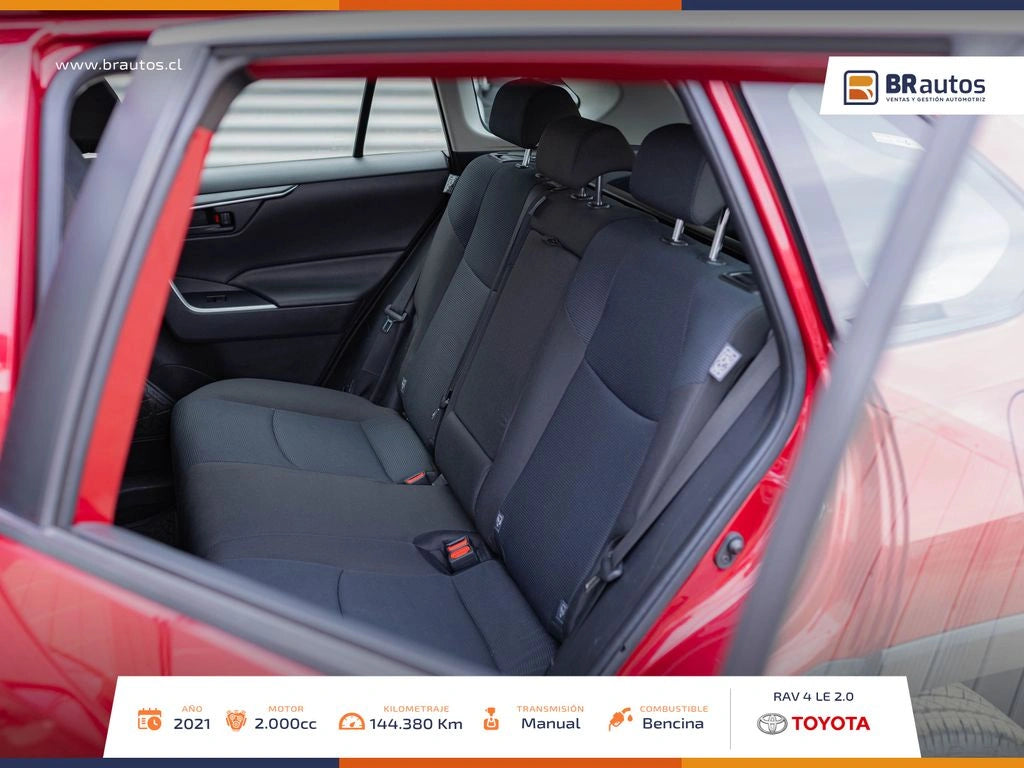 Toyota RAV4 LE 2.0 2021 | 144.388 KM | Caja 6MT | Los Angeles