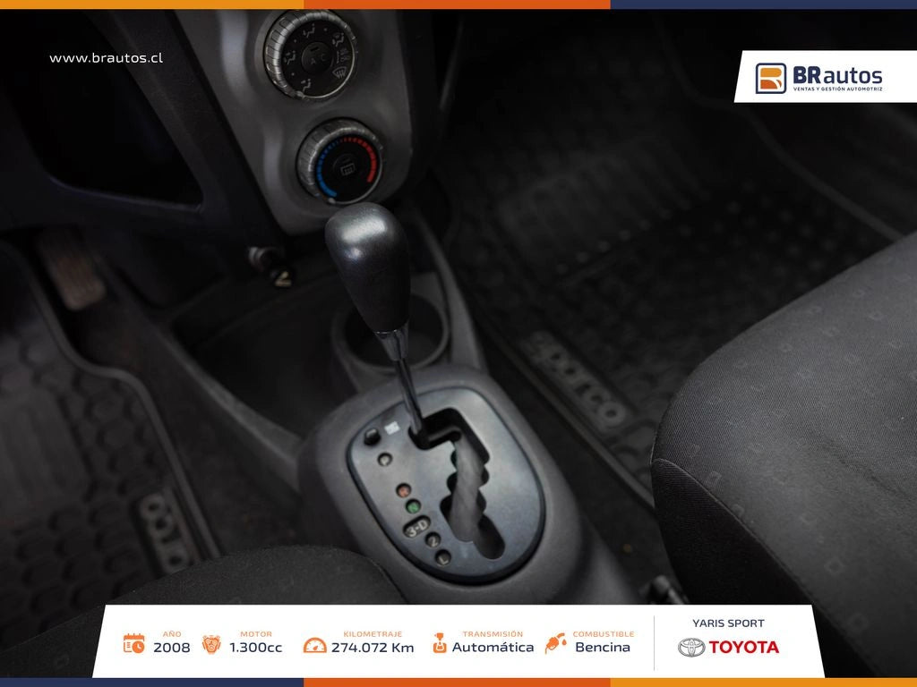 Toyota Yaris Sport 1.3  | Caja Automática | Motor Japonés | Los Angeles