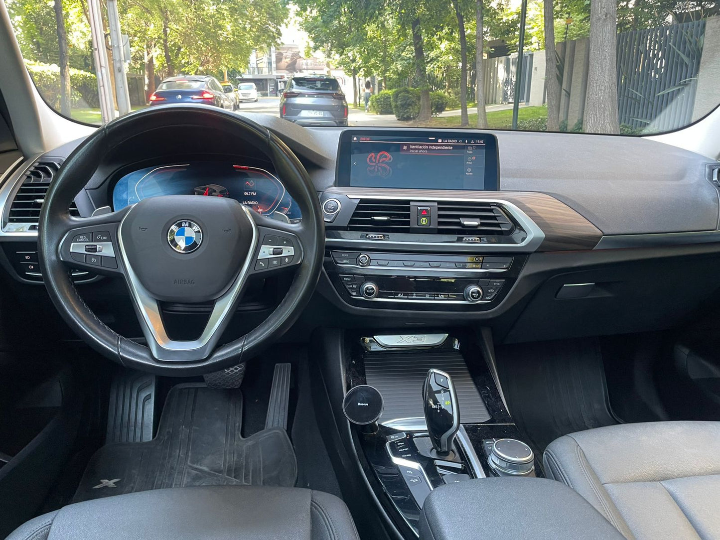 Palanca de cambios automática y selector de modos de conducción BMW X3 xDrive