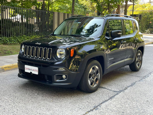 Jeep Renegade LX Sport 1.7 AT 2017 | 39.484 KM | Única Dueña | Santiago