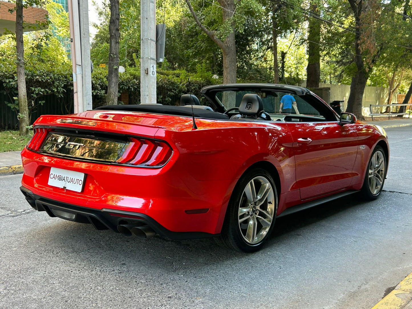 Ford Mustang GT Cabrio 5.0 V8 2022 | Solo 6.631 KM | Único Dueño | Santiago