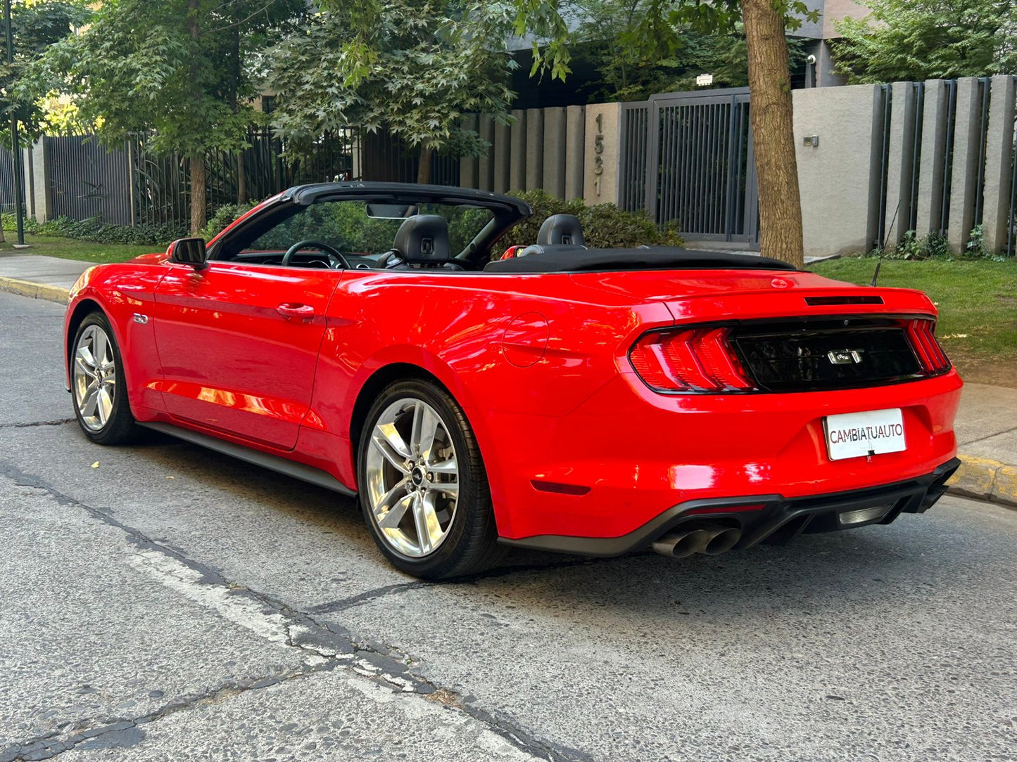 Ford Mustang GT Cabrio 5.0 V8 2022 | Solo 6.631 KM | Único Dueño | Santiago