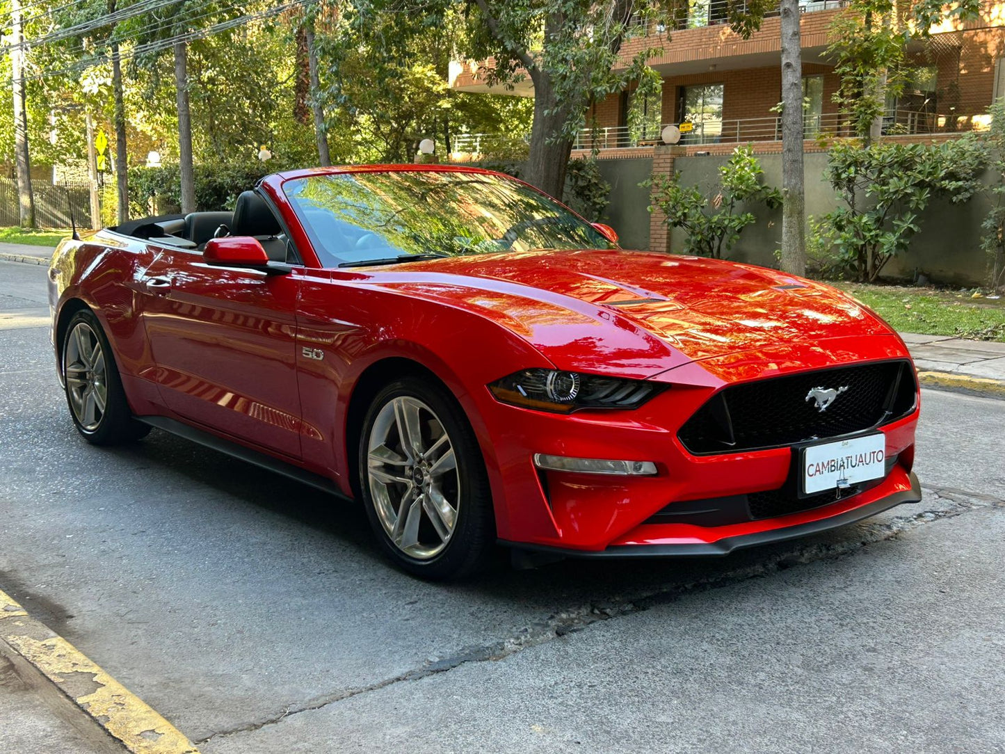 Ford Mustang GT Cabrio 5.0 V8 2022 | Solo 6.631 KM | Único Dueño | Santiago
