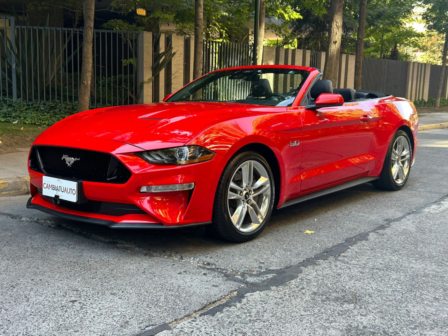 Ford Mustang GT Cabrio 5.0 V8 2022 | Solo 6.631 KM | Único Dueño | Santiago