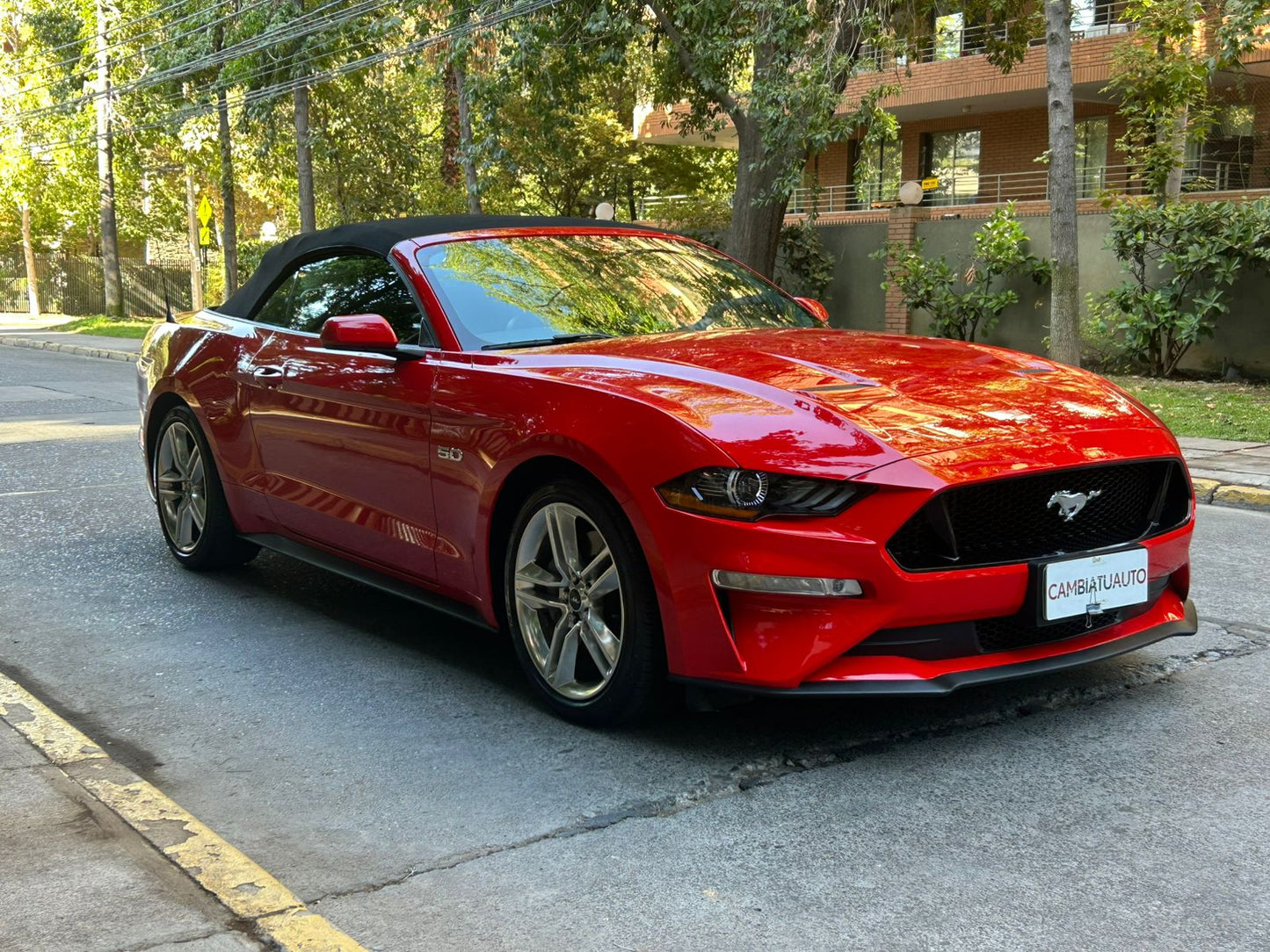 Ford Mustang GT Cabrio 5.0 V8 2022 | Solo 6.631 KM | Único Dueño | Santiago