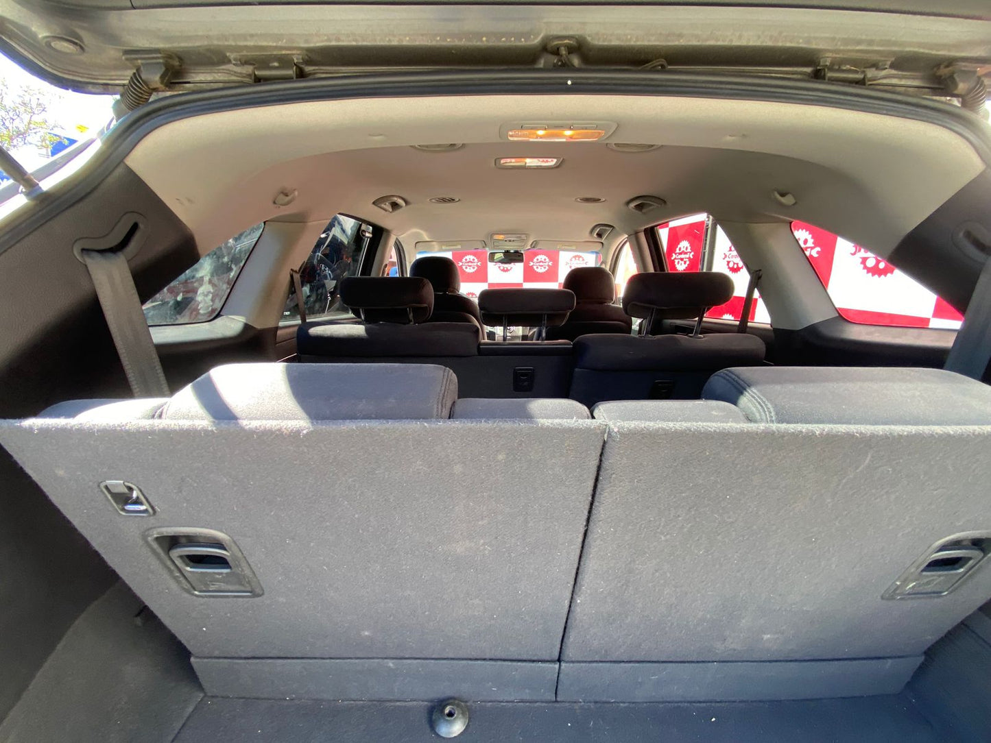 Interior espacioso Hyundai Veracruz 7 pasajeros versión GLS