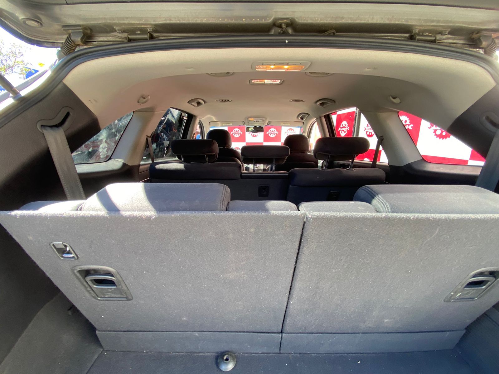 Interior espacioso Hyundai Veracruz 7 pasajeros versión GLS
