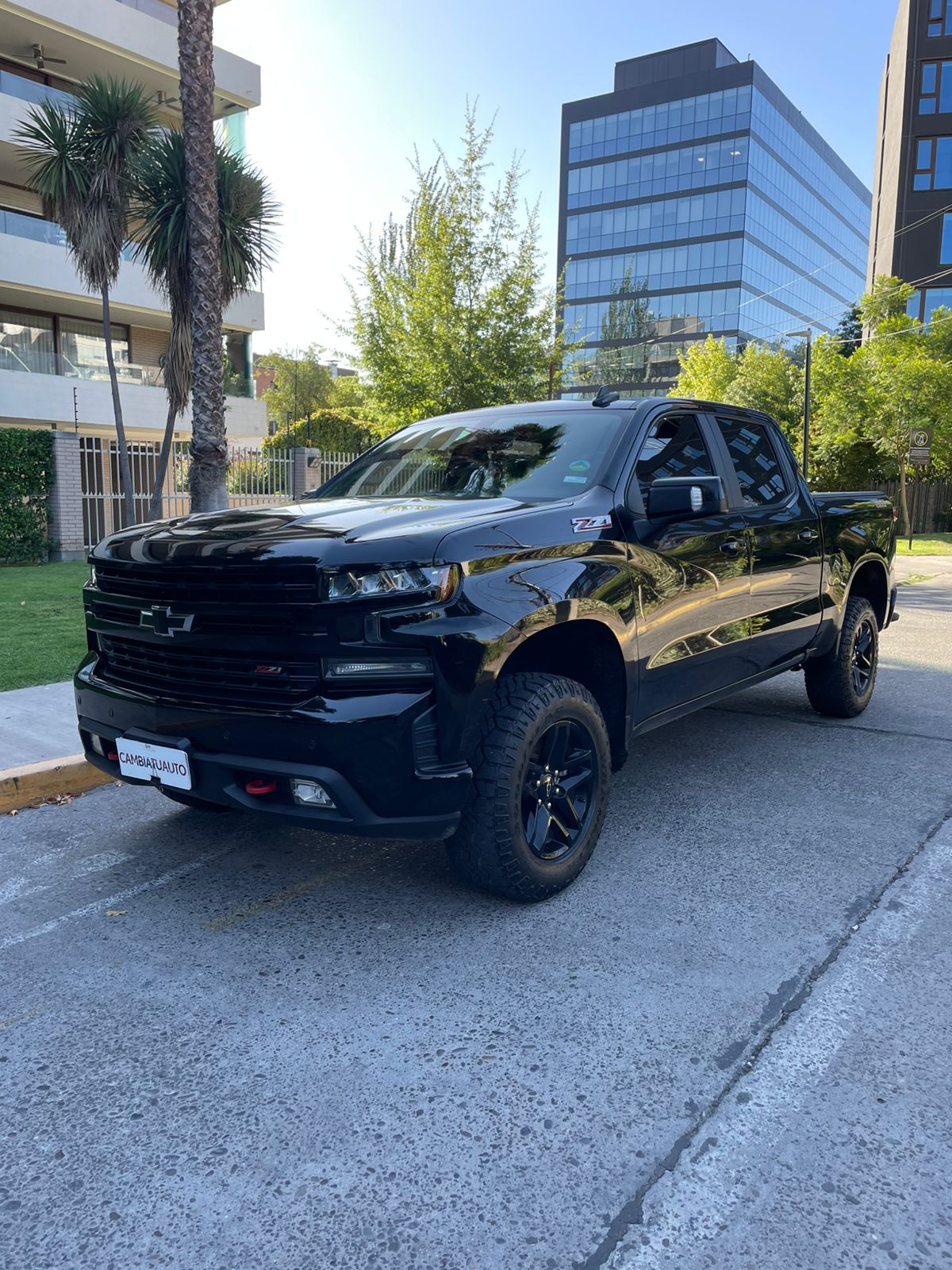 Silverado Lt Trailboss 5.3 4wd Automático 4WD, RWD 2021 88.343 km Santiago - interior