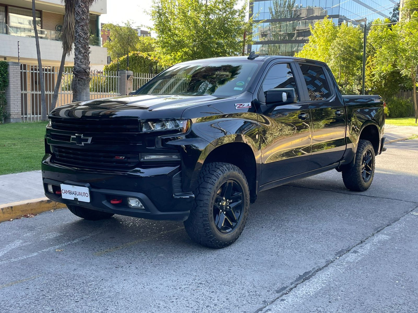 Silverado Lt Trailboss 5.3 4wd 2021 88.343 km Santiago - vista exterior