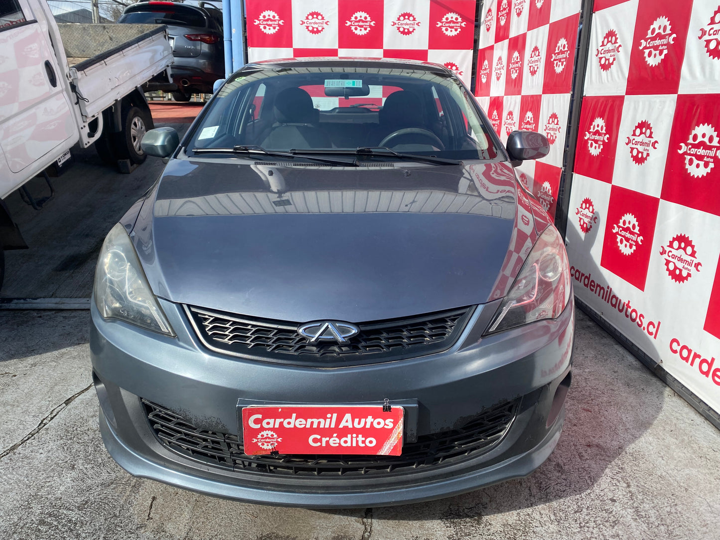 Chery Fulwin Sport 2019 frente deportivo blanco/gris Detodoauto