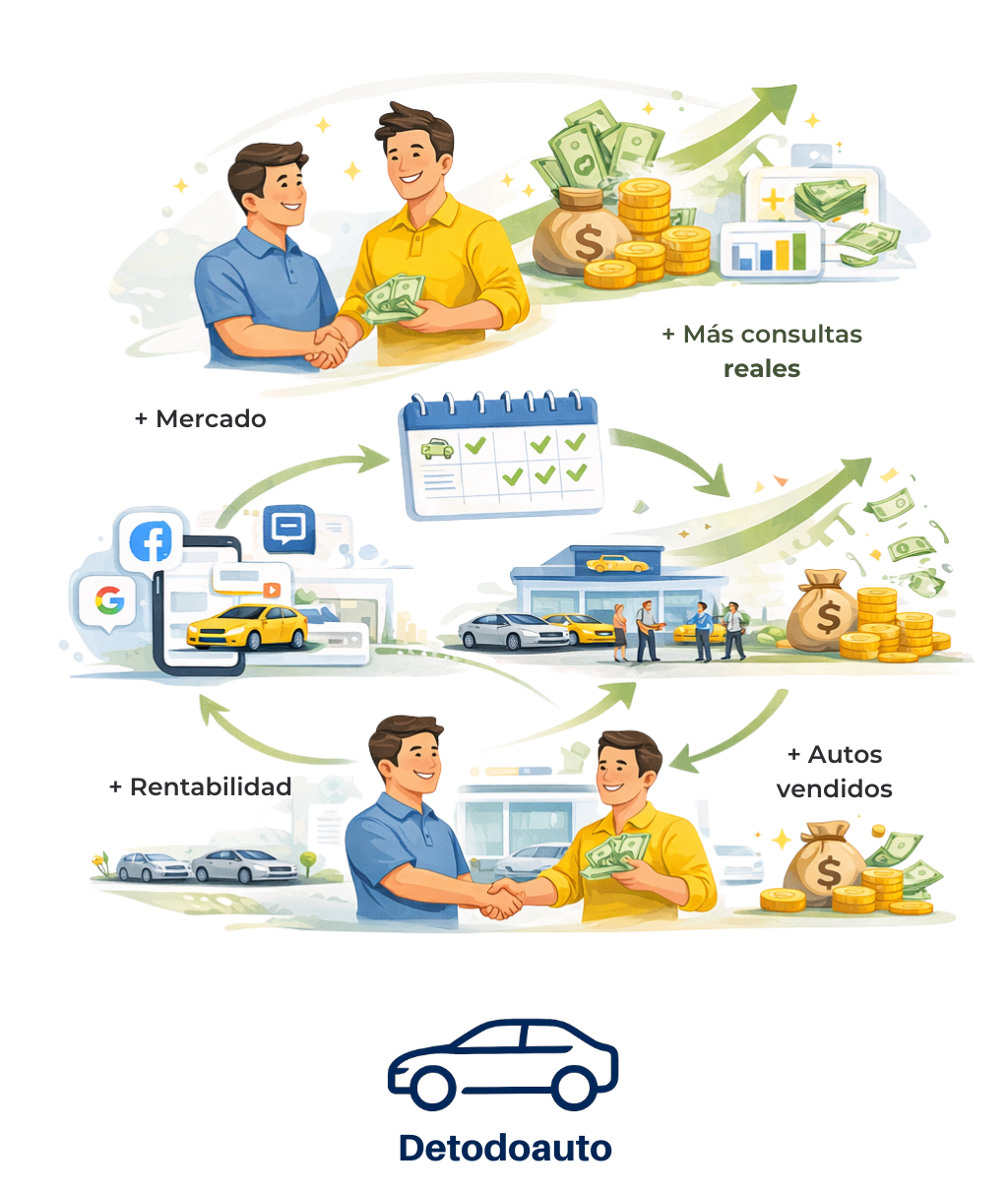 Vitrina digital omnicanal para automotoras en Santiago